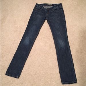 Express bootleg jeans